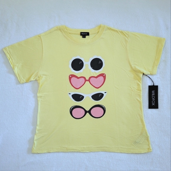 Wildfox🦊 "Sunnies😎 Keke" Graphic Tee👕 - NWT - Picture 12 of 15
